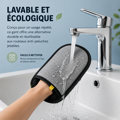 FurSwipe™ – Retire les poils en un geste.
